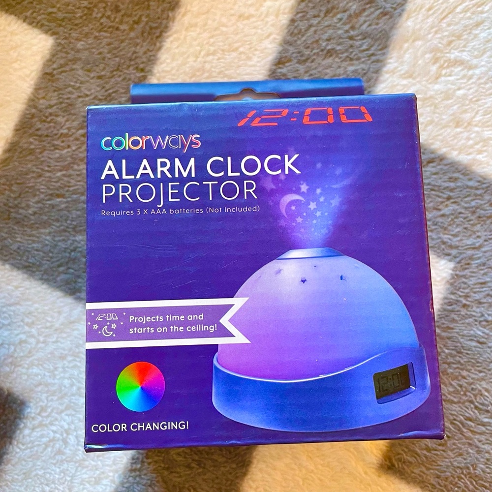 Alarm Clock Projector